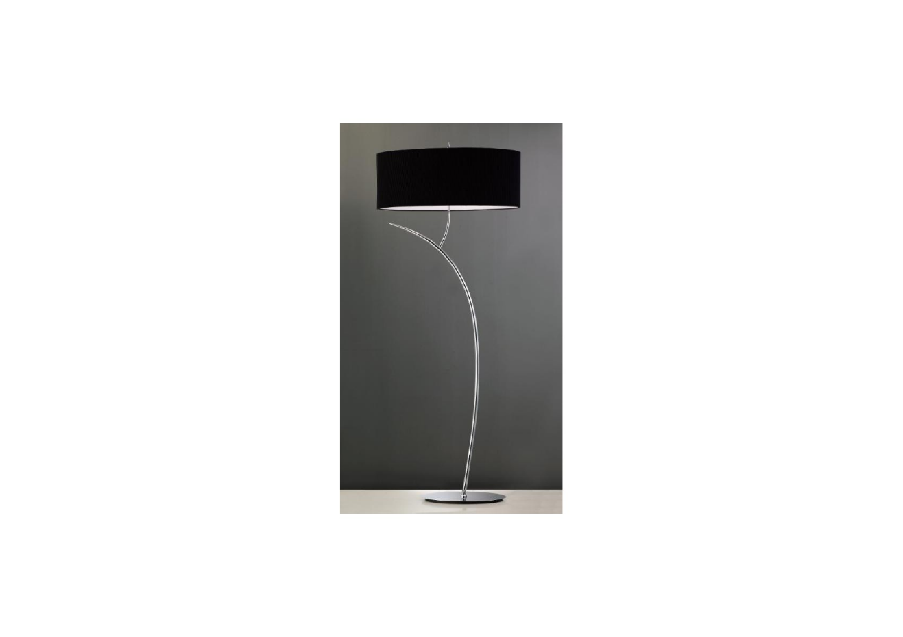 Lampadaire design en métal classique, EVE