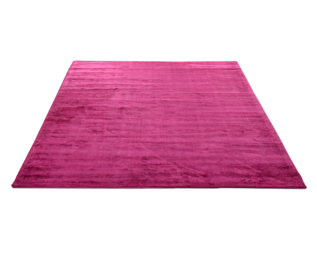 Tapis en viscose tissé main aspect vieilli - Shine