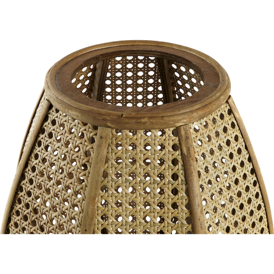Lampe de table en rotin forme organique Urban