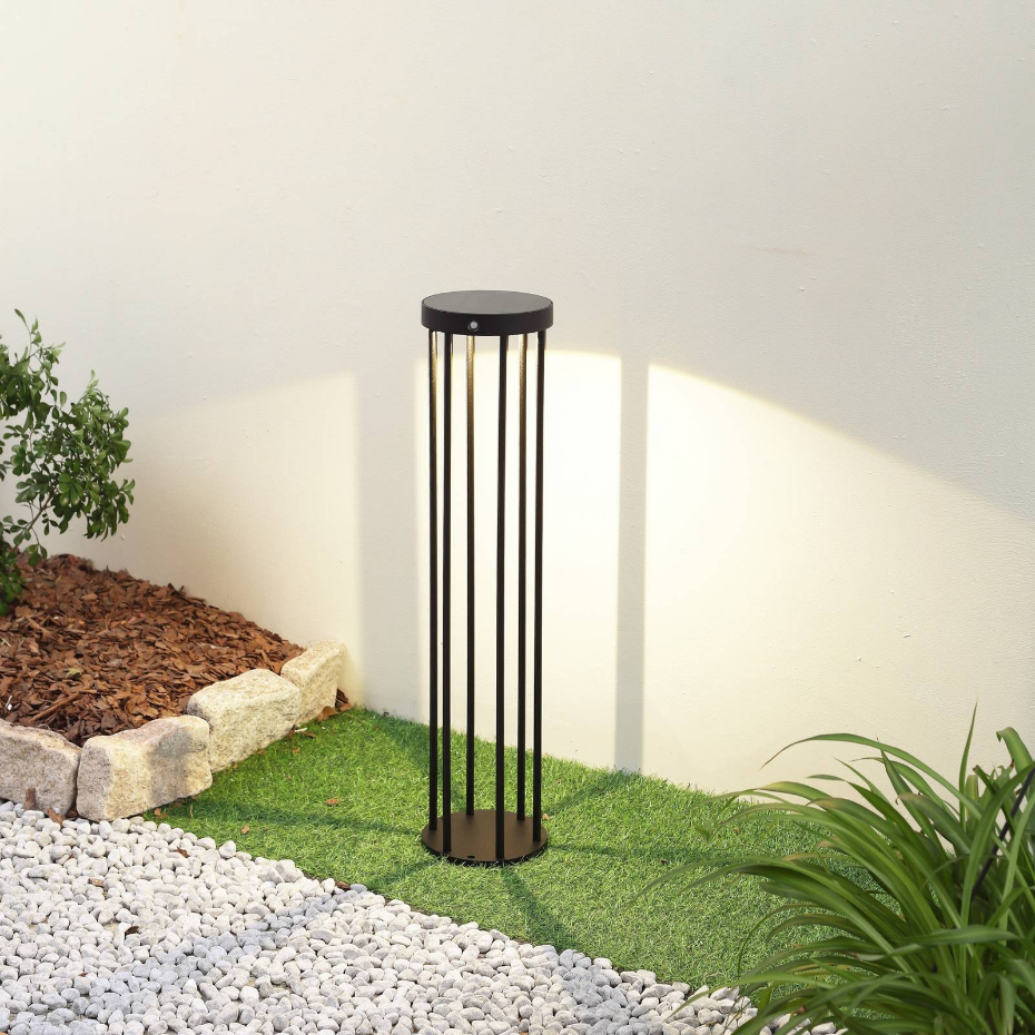 Lampe solaire en aluminium moderneLED