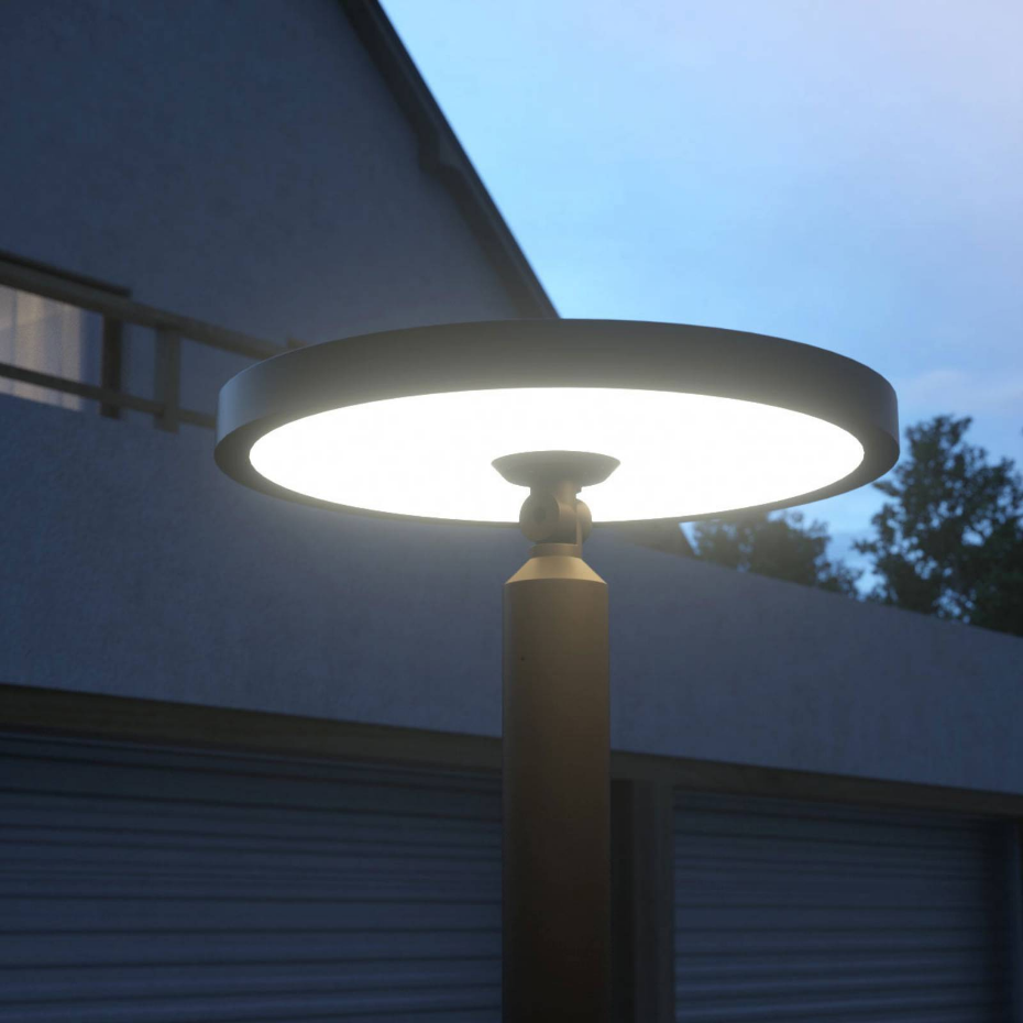 Lampadaire extérieur en aluminium moderneLED
