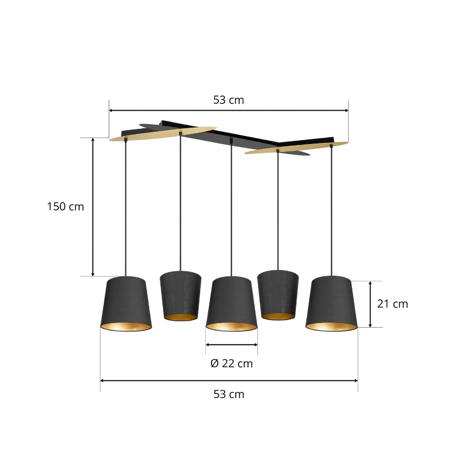 Suspension en textile moderne, Thamila