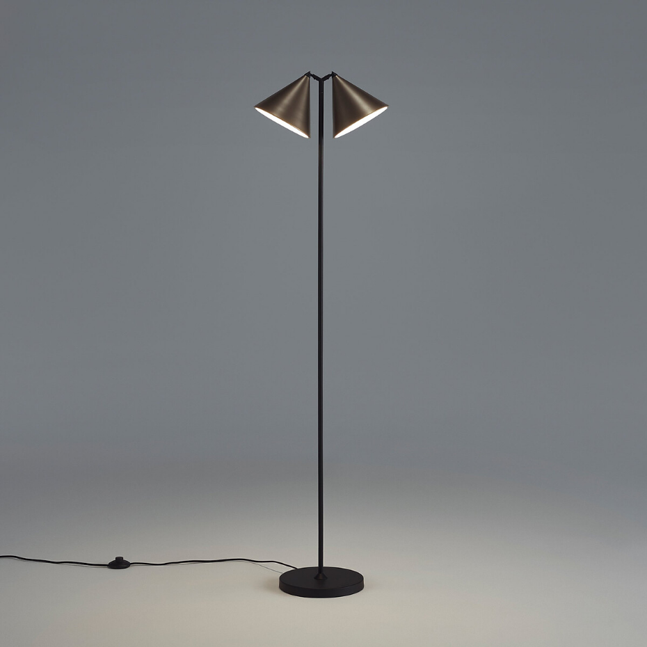 Lampadaire liseuse métal fer, Moke