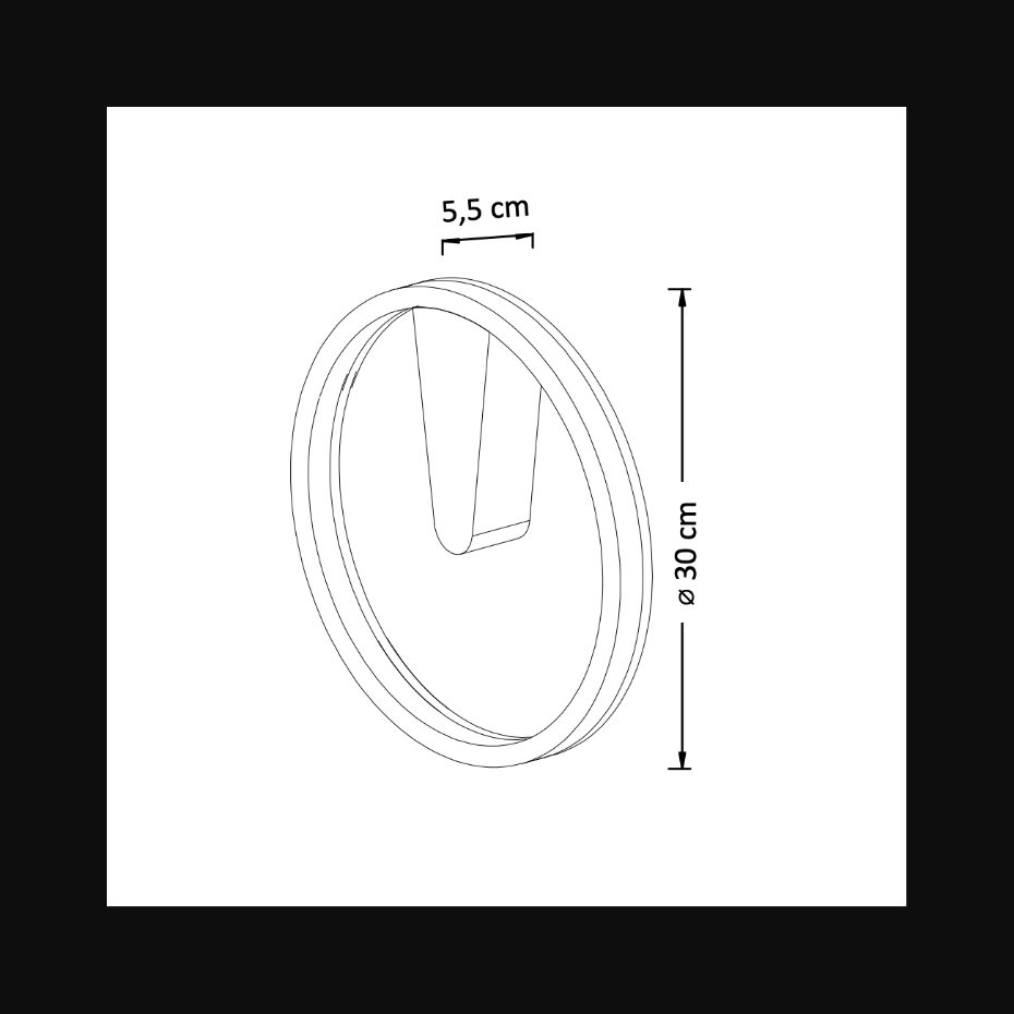 Applique murale minimaliste - SCOTT
