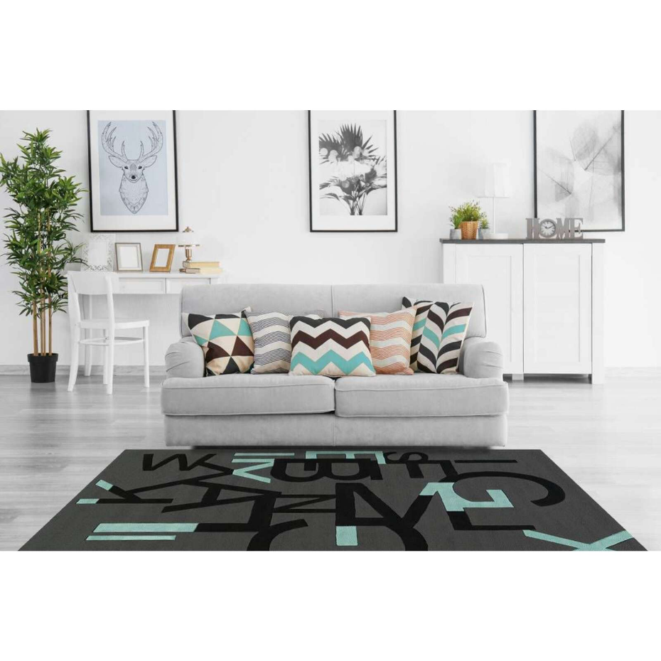 Tapis enfant rectangulaire en acrylique