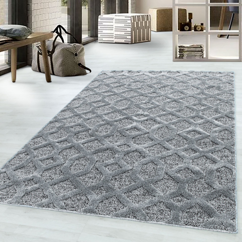 Tapis de salon motif aztèque PISA