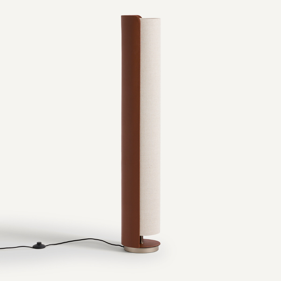 Lampadaire simili et lin, Glipie