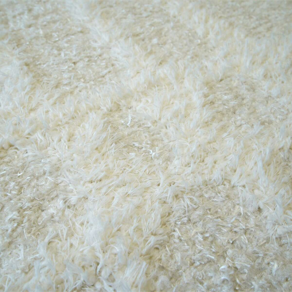 Tapis salon moderne relief géométrique  MONADE
