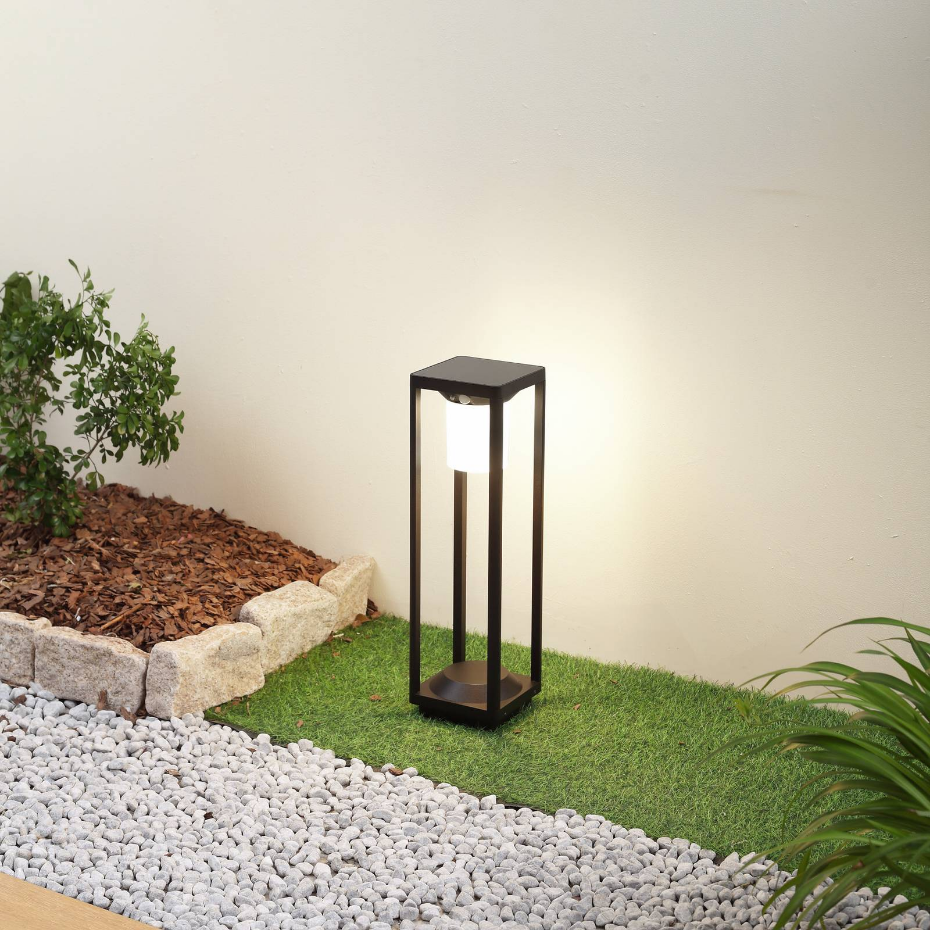 Lampe solaire en aluminium moderneLED, Nilea