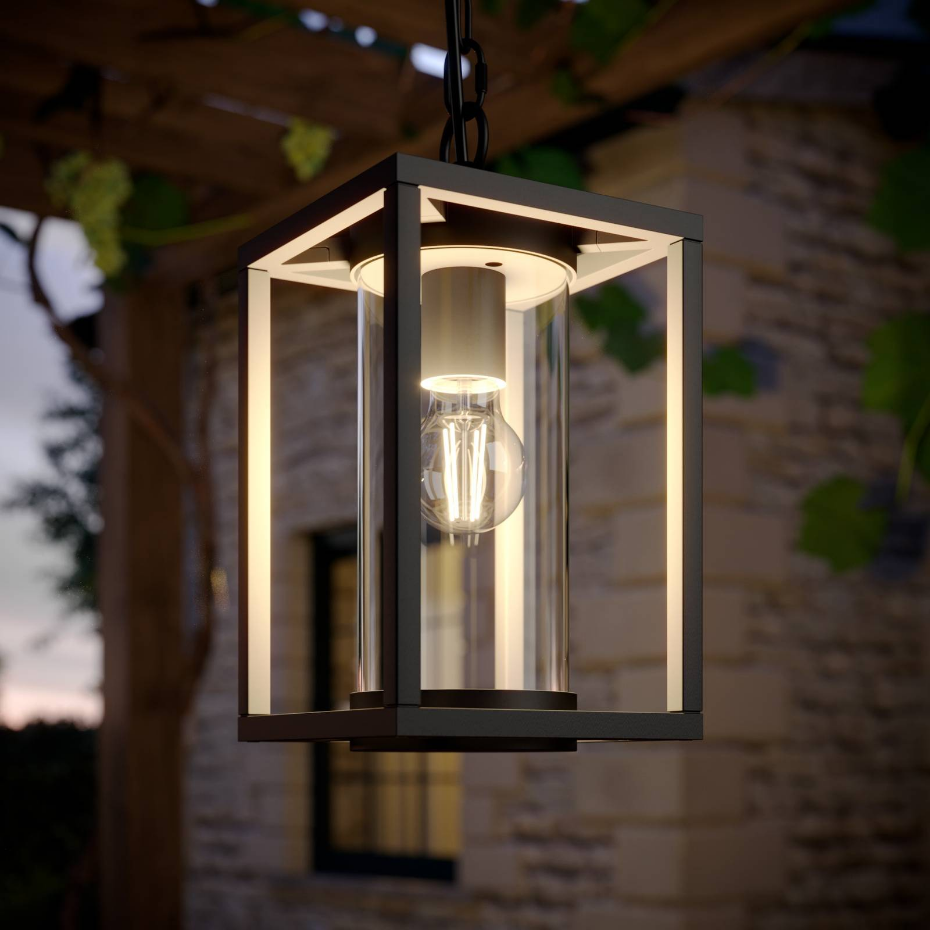Luminaire extérieur en aluminium moderne