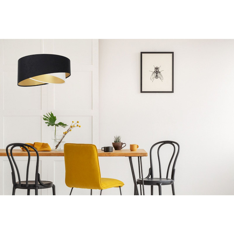 Suspension en tissu velours Galaxy Eco