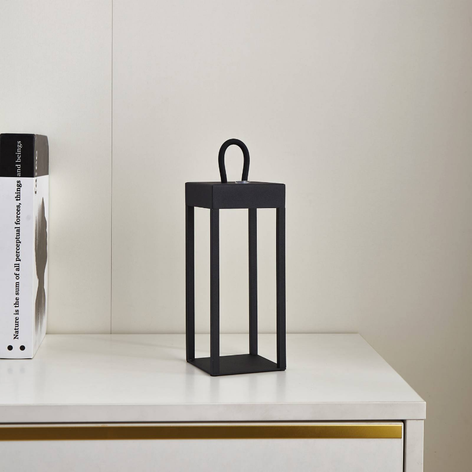 Lampe à poser en métal moderneLED, Iruna
