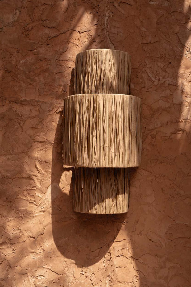 Applique murale en sisal OHANA