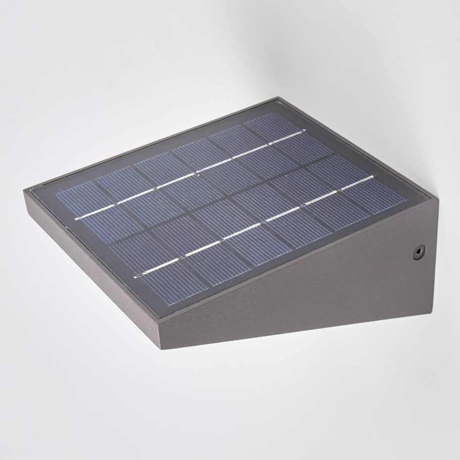 Lampe solaire extérieure en aluminium, Felin