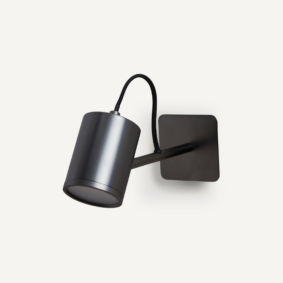 Applique spot orientable graphite, Girevole
