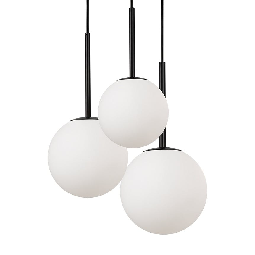 Suspension 3 globes en grappe ajustables DELTONA