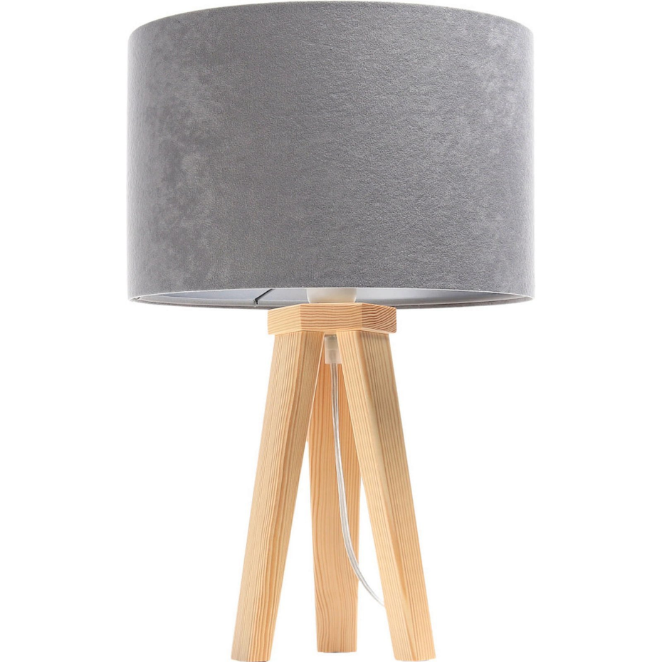 Lampe de chevet en bois Glamour