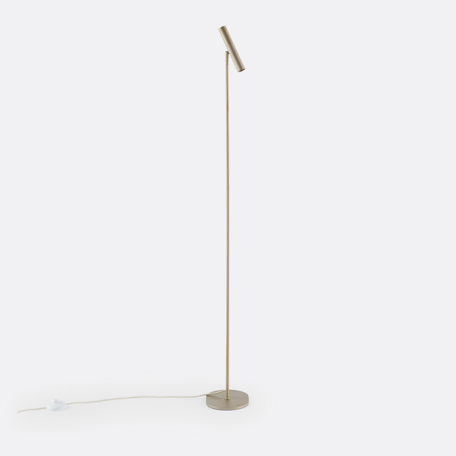 Lampadaire/liseuse orientable en métal fer, Joha