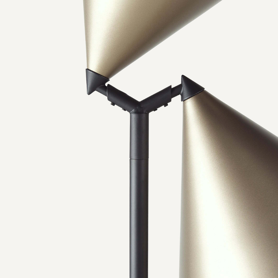Lampadaire liseuse métal fer, Moke