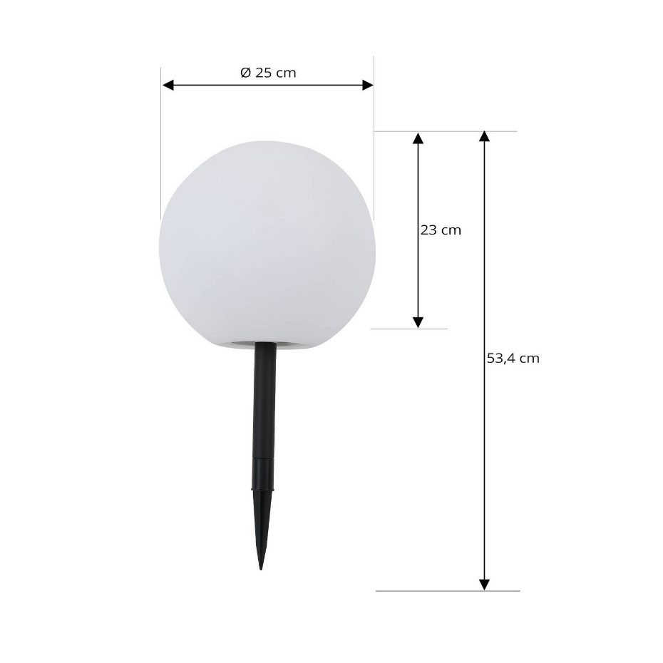 Lampe solaire  moderneLED, Lago
