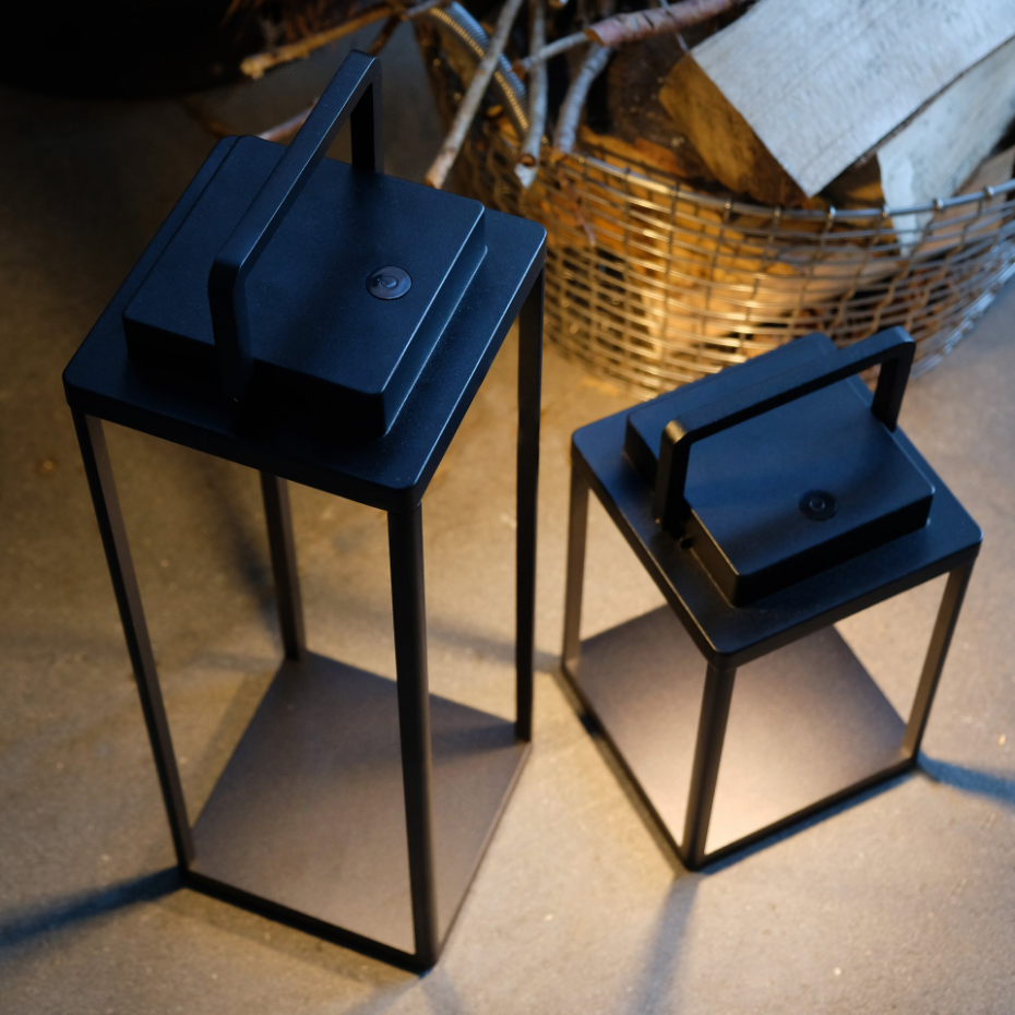 Lanterne en Aluminium rechargeable LUCCA