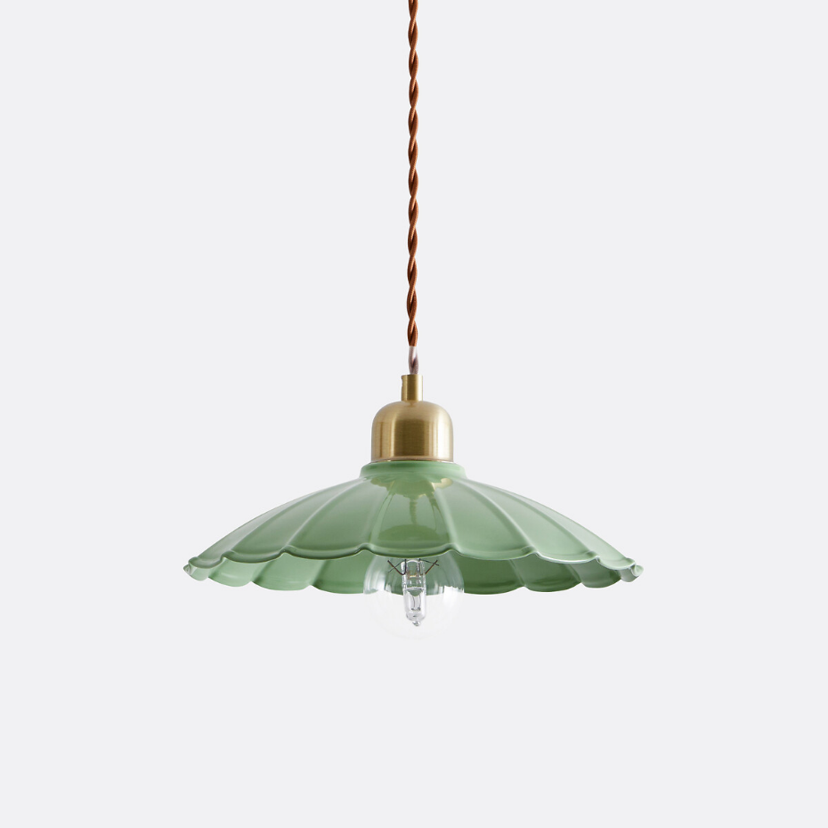 Suspension festonnée en métal fer, Festonia
