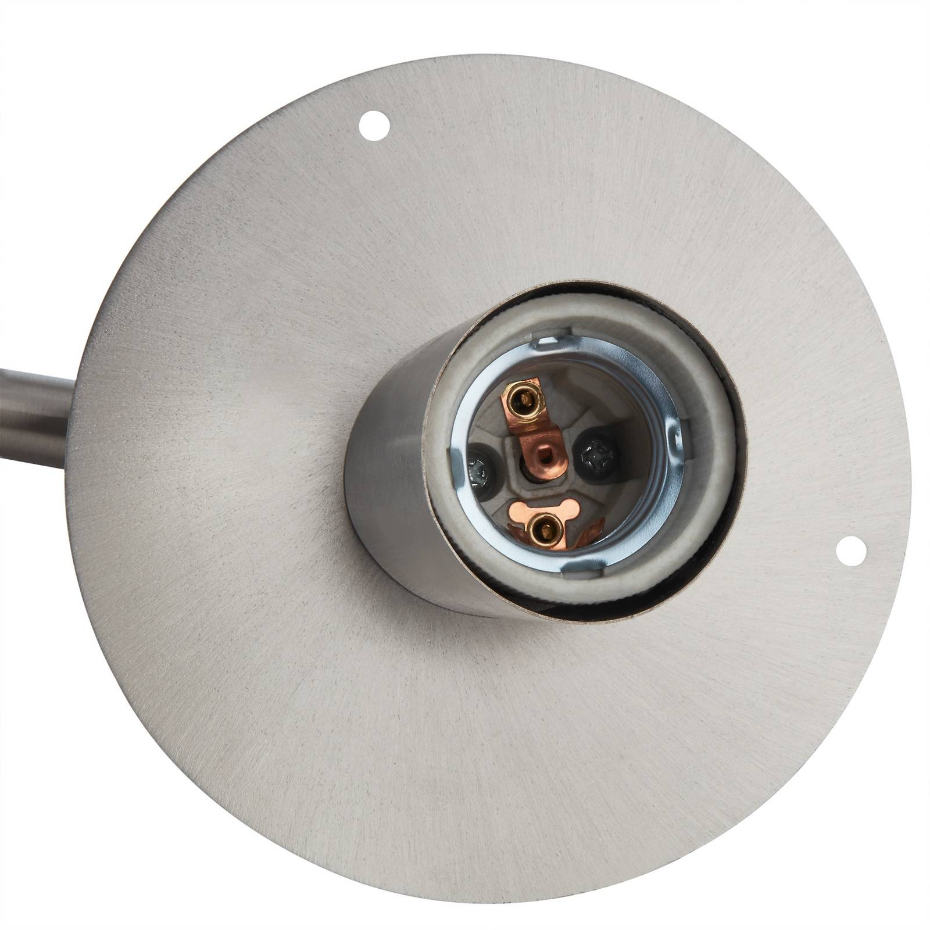 Applique extérieure en inox moderne, Noemi