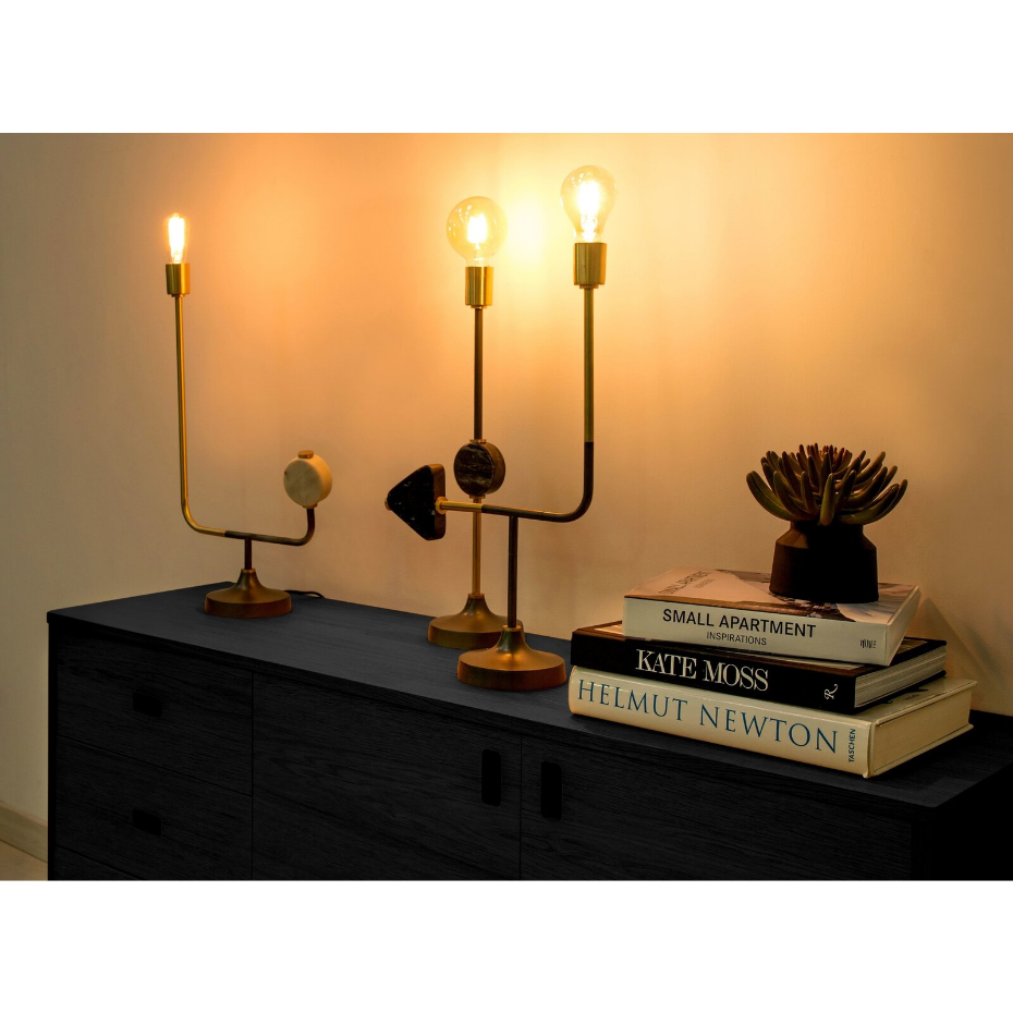 Lampe de table en cuivre Casey