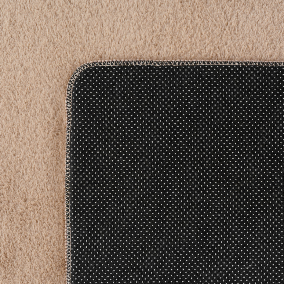 Tapis de salon uni doux ALBA