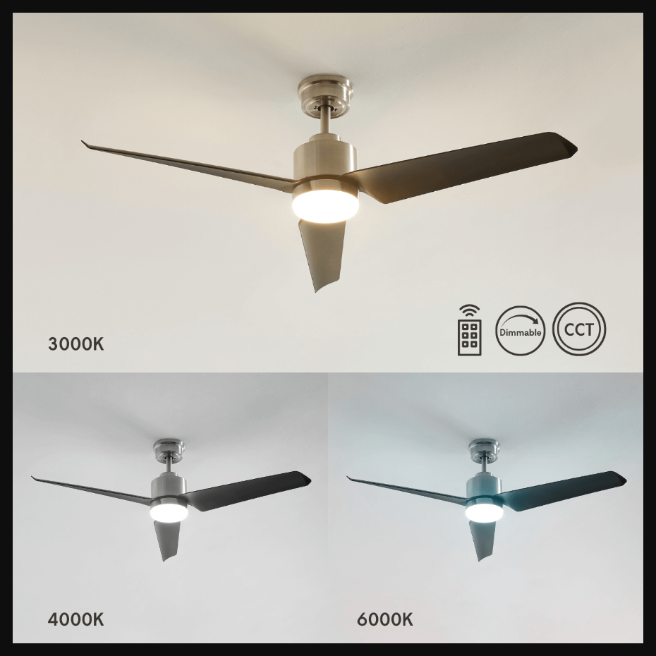Ventilateur de plafond LED dimmable - ALTAIR