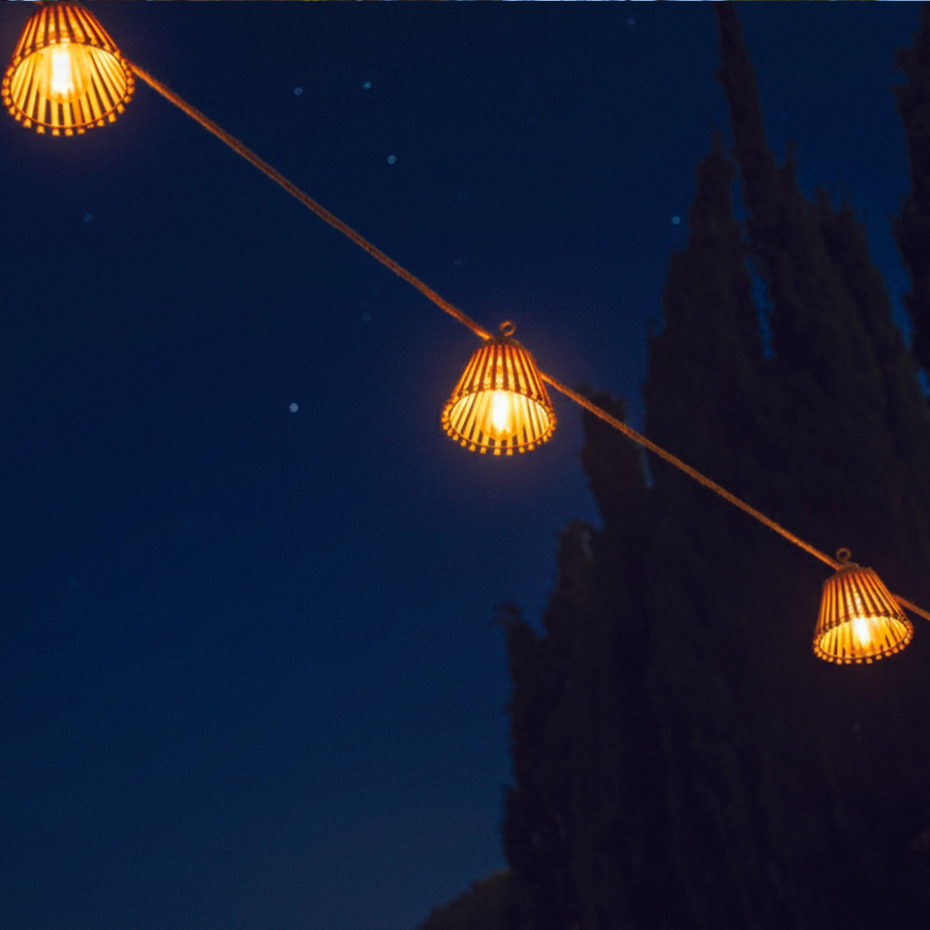 Guirlande solaire NATURA 10 LED 8M