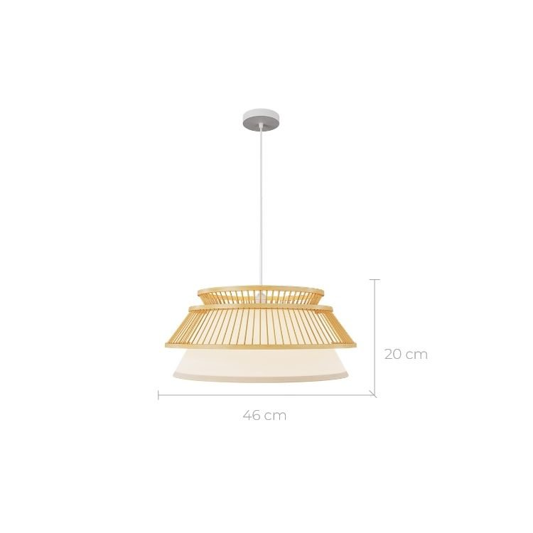 Suspension en bambou D46 cm - MAUPITI