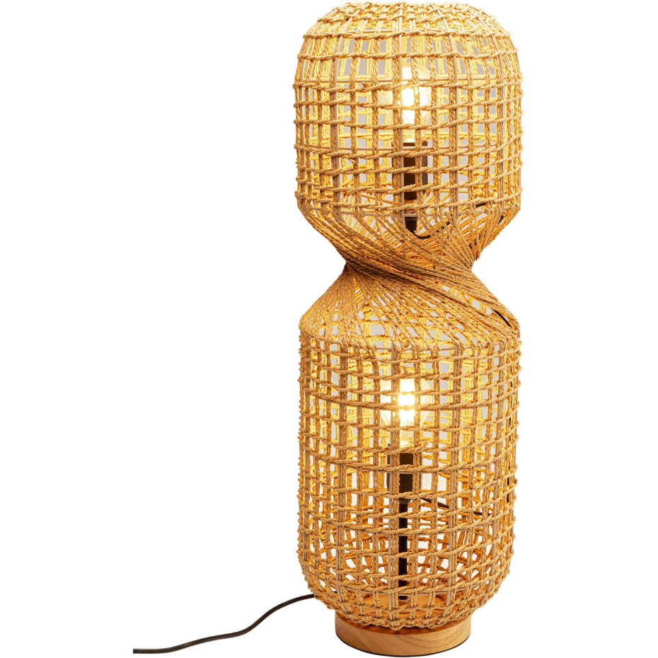Lampadaire en rotin 67cm, ALOHA