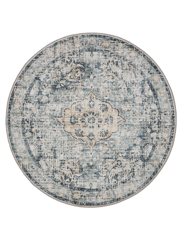 Tapis rond lavables GEORGE