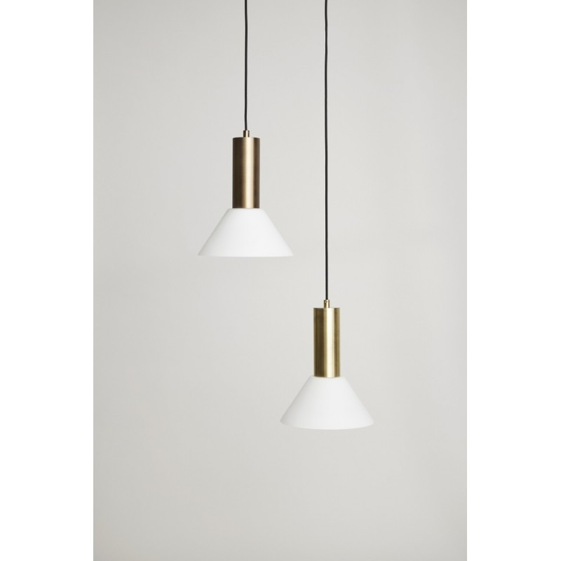 Suspension design verre métal