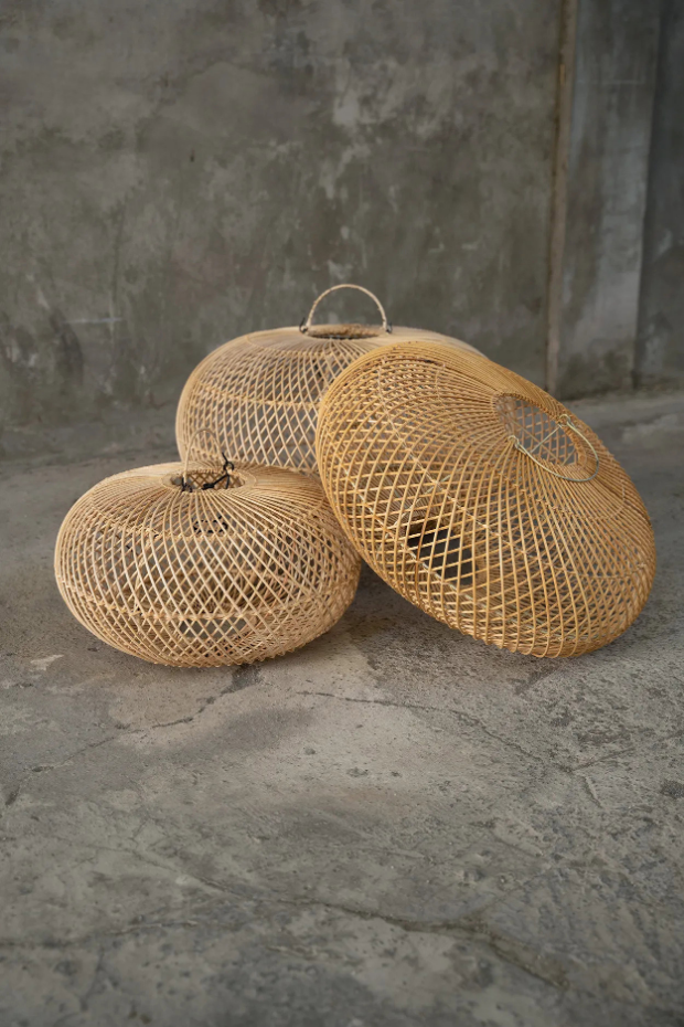Suspension en rotin WHOLLY