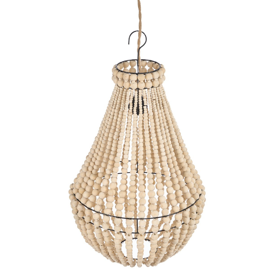 Suspension en bois TEARDROP