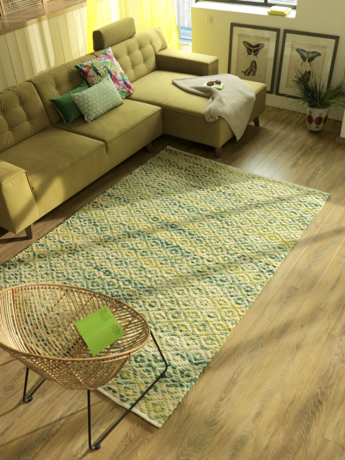 Tapis Smooth Comfort Diamond tissé main