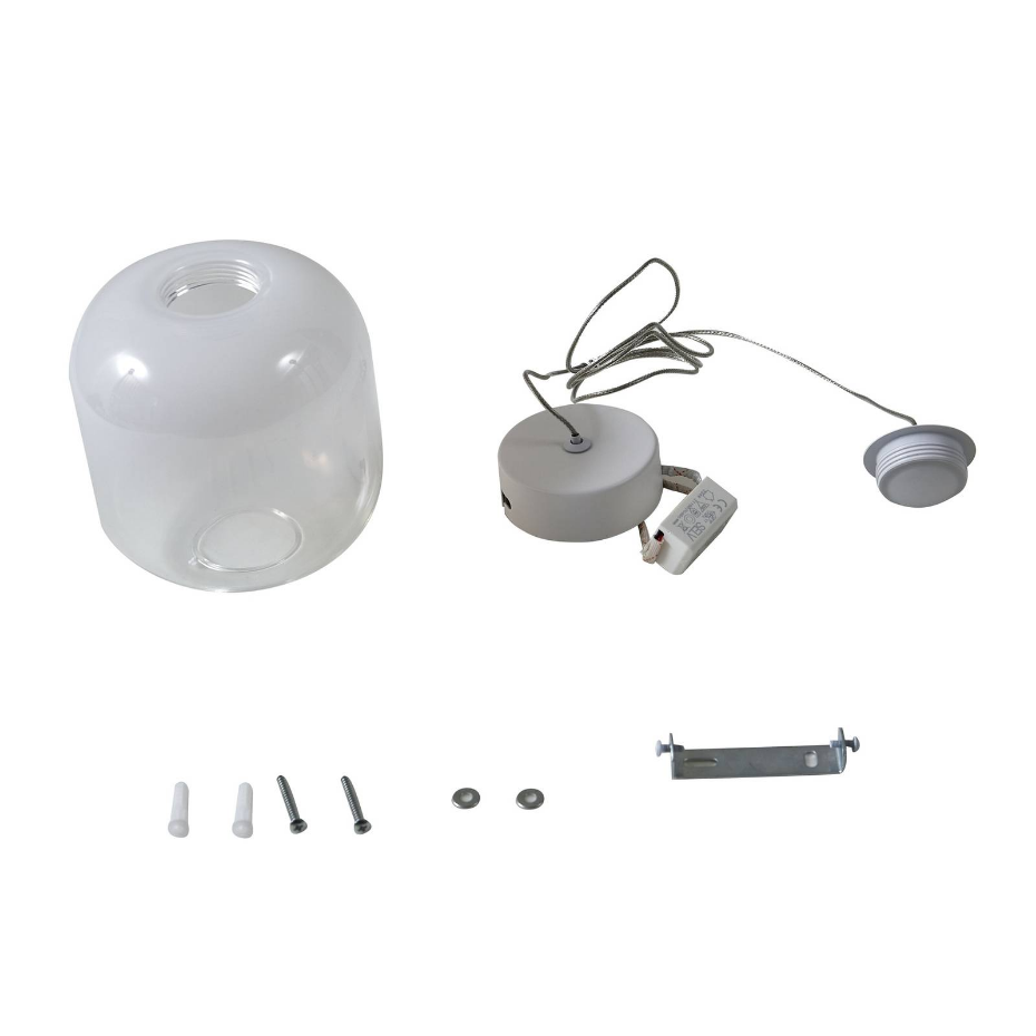 Suspension en verre moderneLED, Avelinra