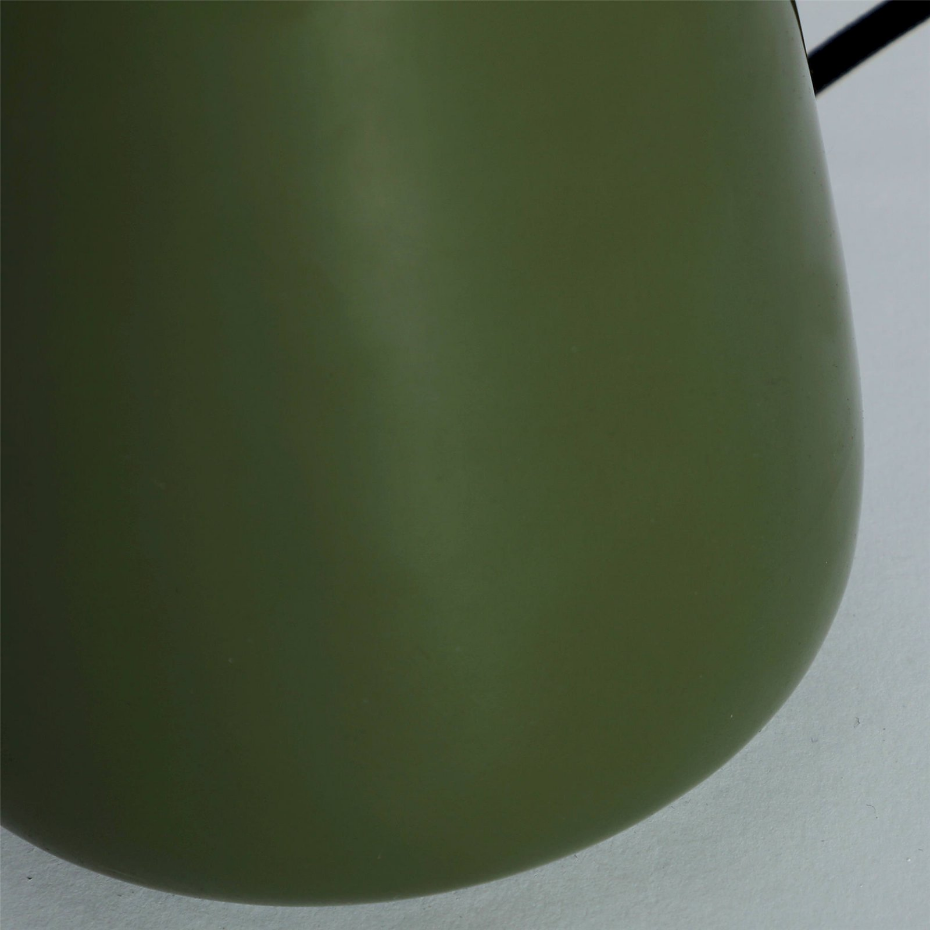 Lampe de table design en fer et verre