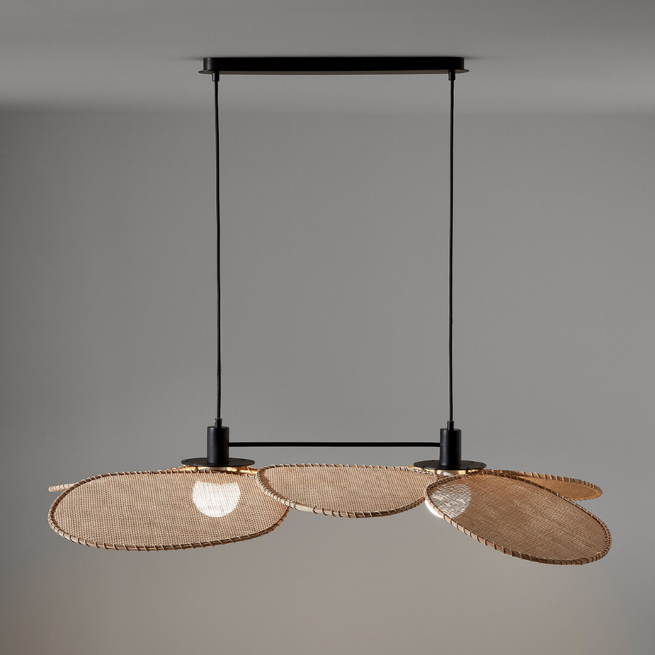 Suspension allongée Canopée, design Emmanuel Gallina
