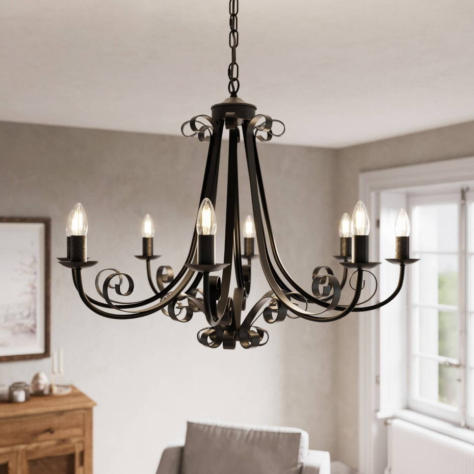 Lustre en métal antique, Scaleria