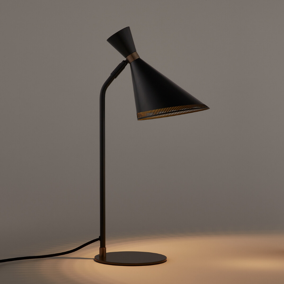 Lampe à poser en métal fer, Farria