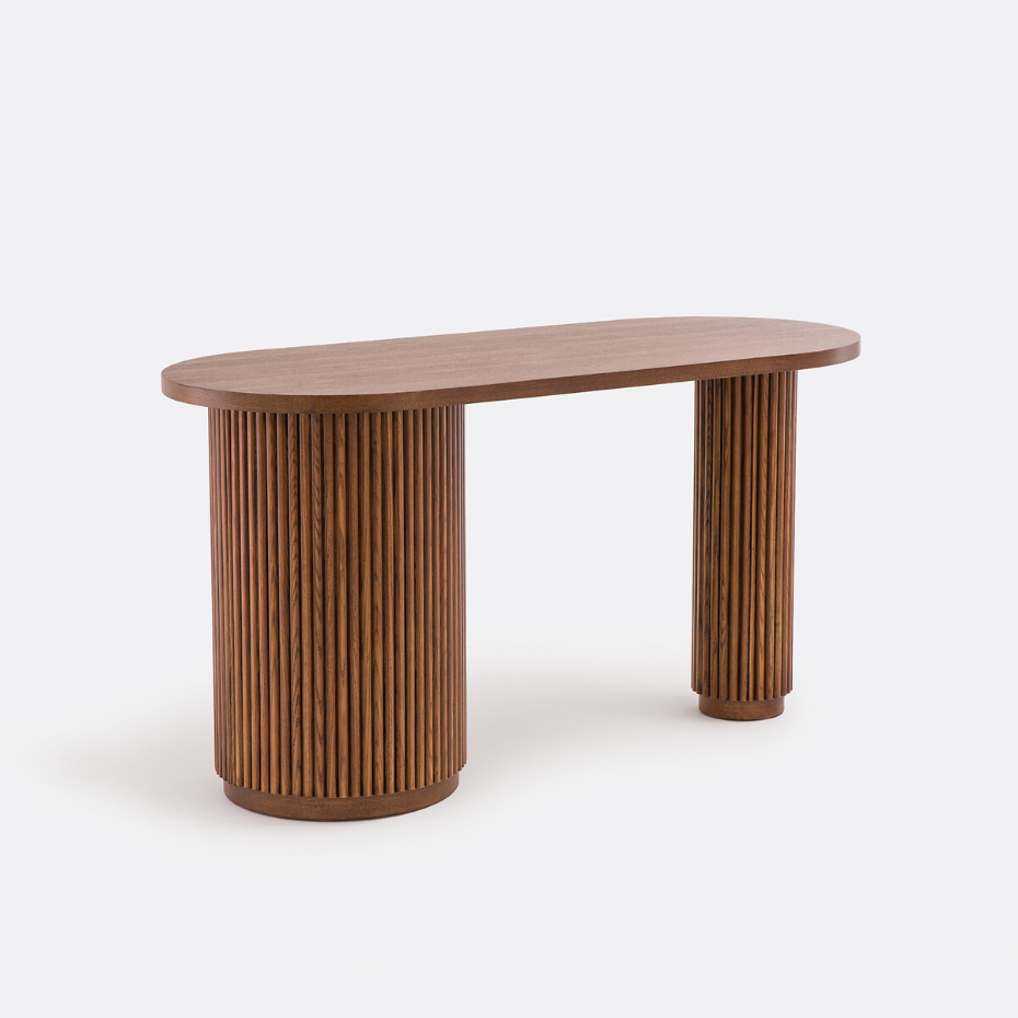 Bureau forme organique, 1 porte, Genna 