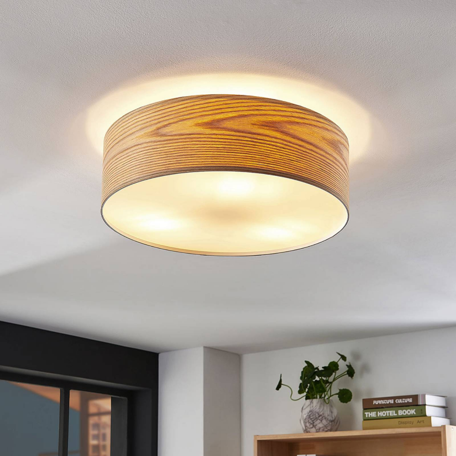 Plafonnier en bois scandinave, Dominic