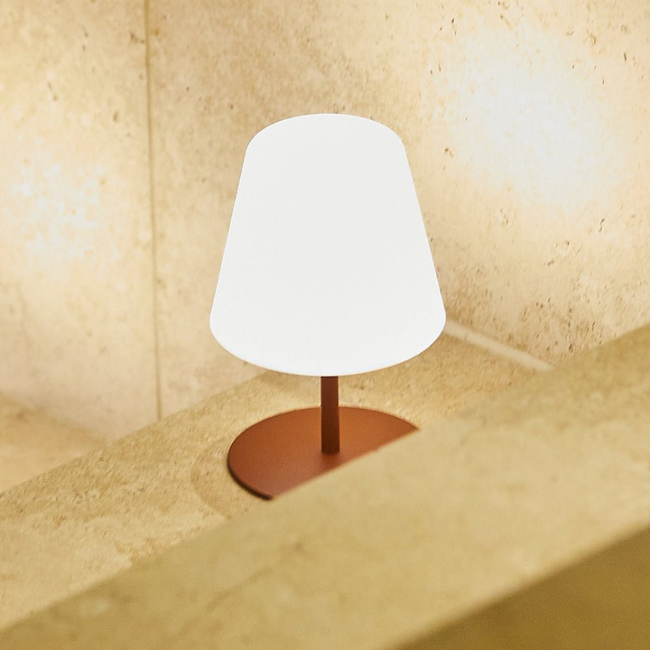 Lampe de table TWINS Terracotta H16cm