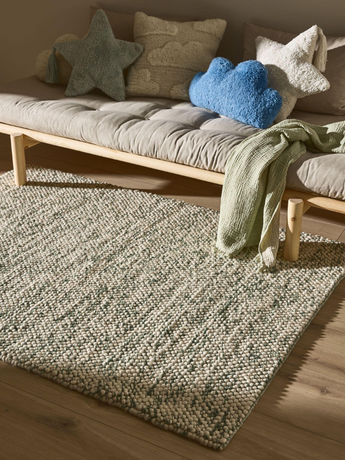 Tapis enfant tissé main BEADY