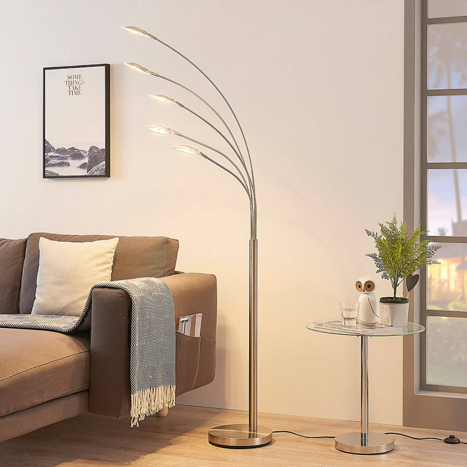 Lampadaire en métal moderneLED, Anea