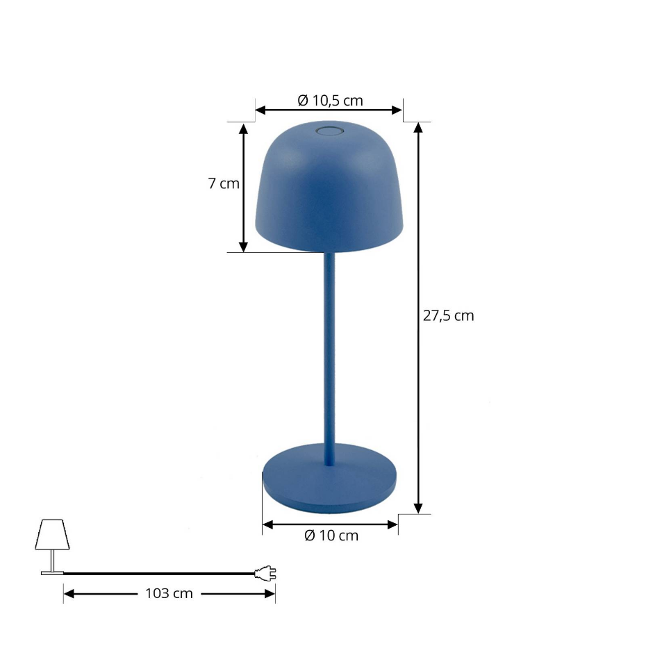 Luminaire de terrasse en aluminium moderneLED