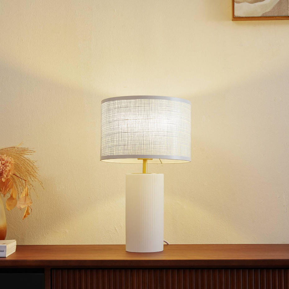 Lampe à poser en verre moderne, Sorscha